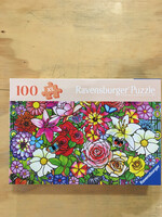 Ravensburger Puzzle - Tiffany Flowers 100 Pc.