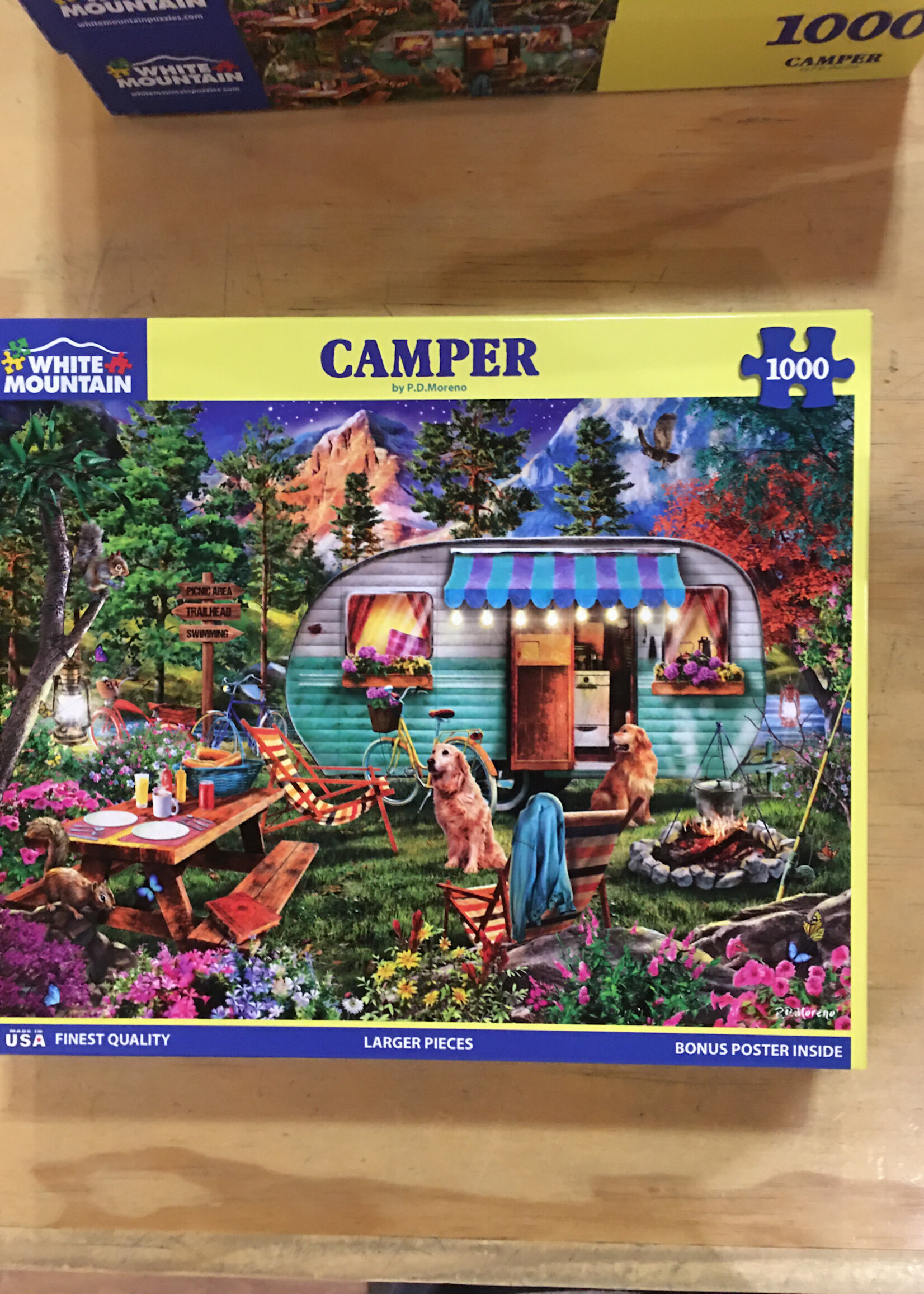 White Mountain Puzzles Puzzle - Camper 1000 Pc.