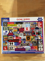 White Mountain Puzzles Puzzle - Gone Skiing 1000 Pc.