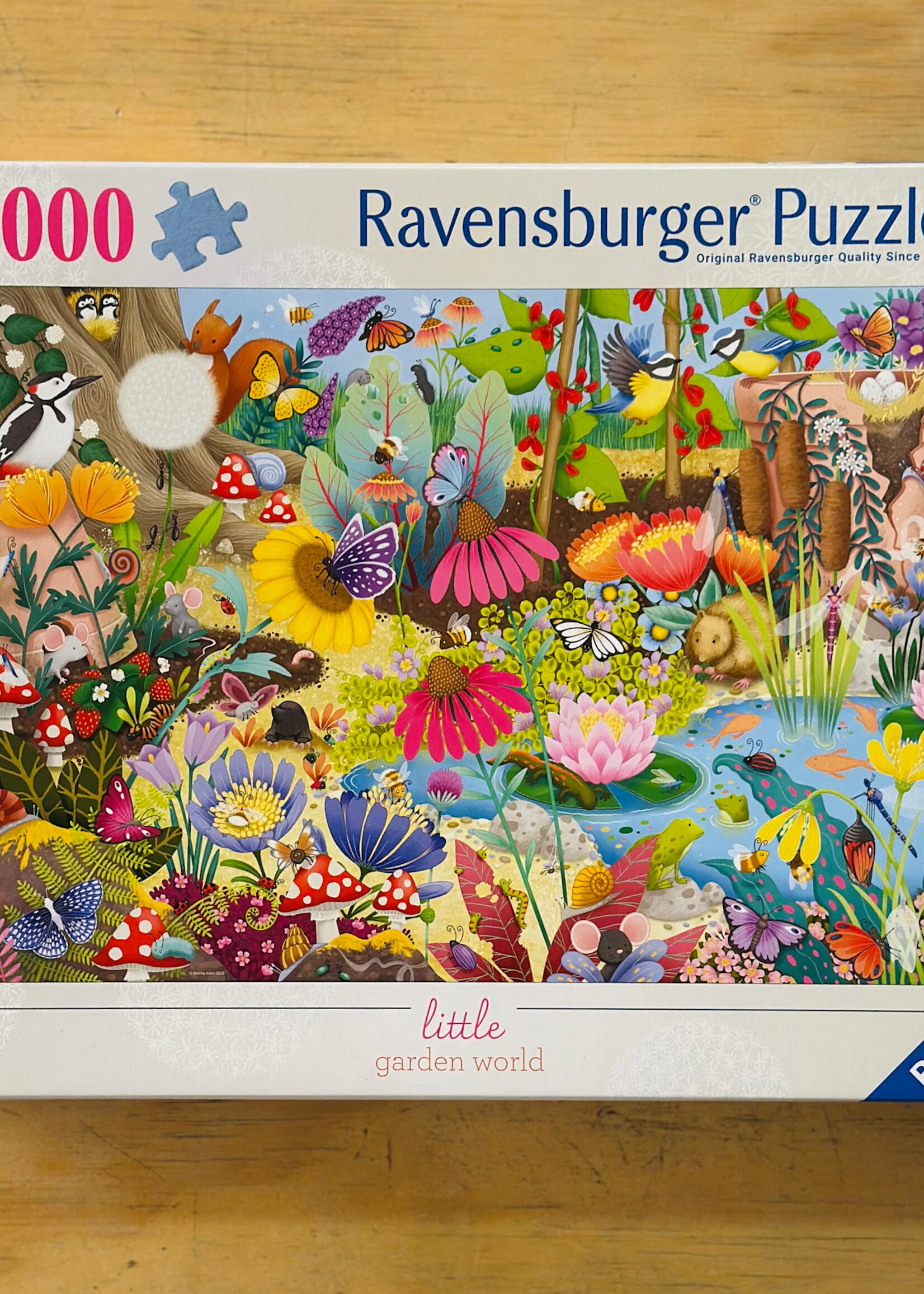 Ravensburger Puzzle - Little Garden World 1000 Pc.