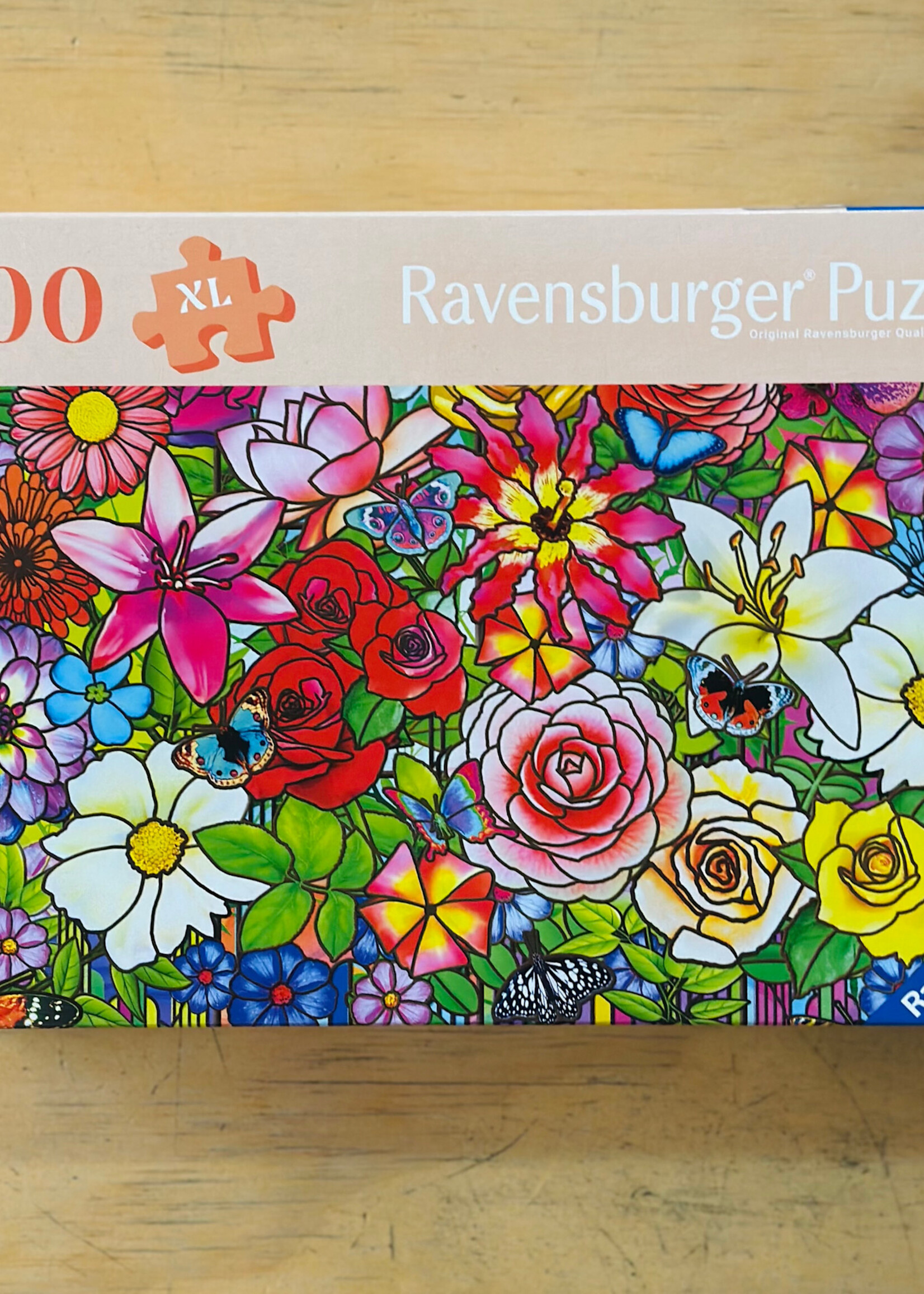 Ravensburger Puzzle - Tiffany Flowers 100 Pc.
