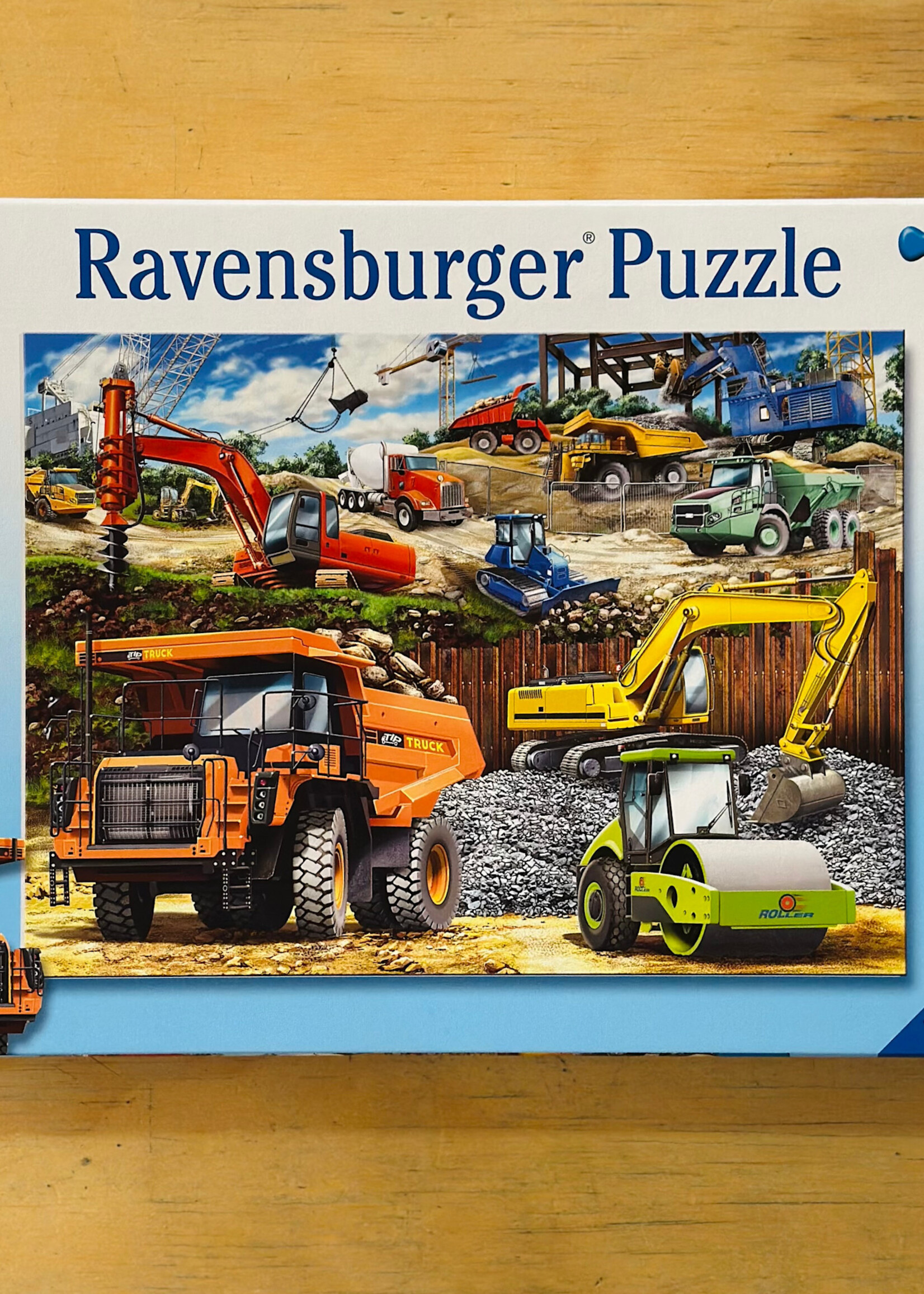 Ravensburger Puzzle - Construction Vehicles 100 Pc.