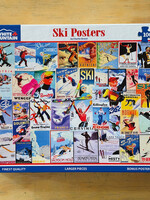 White Mountain Puzzles Puzzle - Ski Posters 1000 Pc.