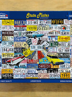 White Mountain Puzzles Puzzle - State Plates 500 Pc.