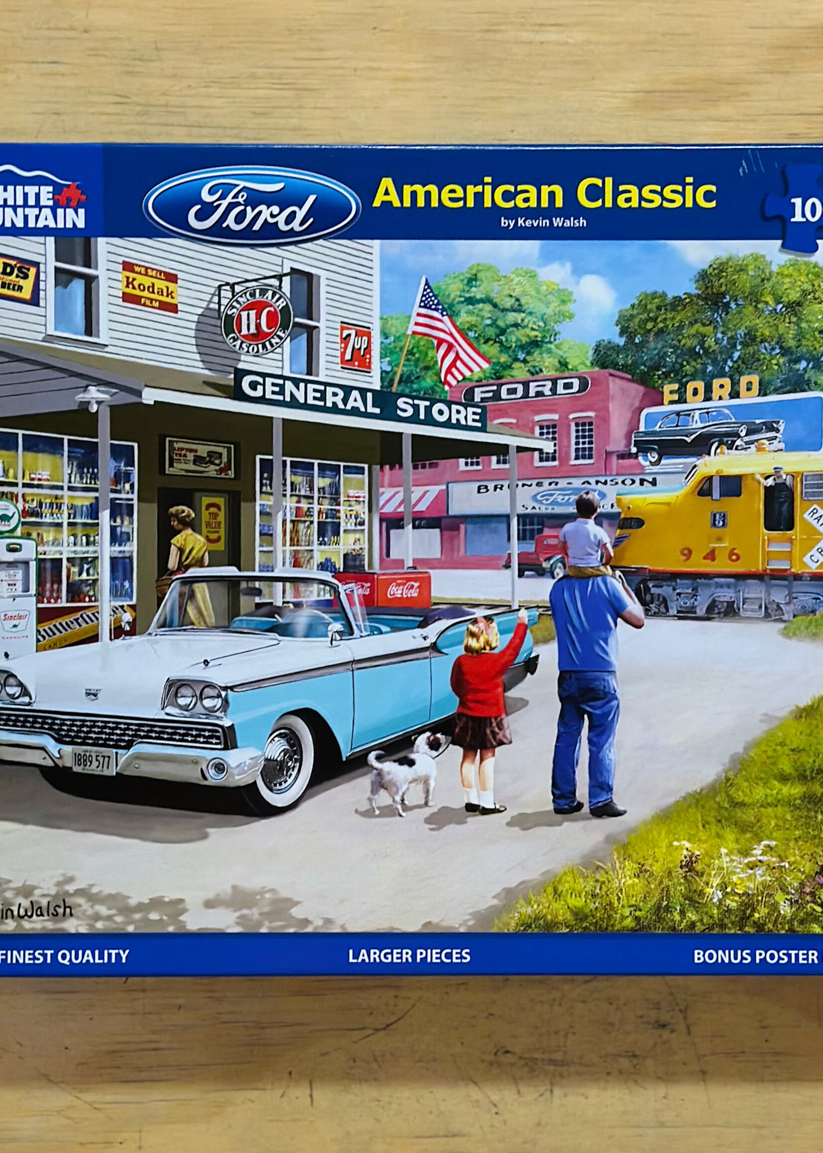 White Mountain Puzzles Puzzle - American Classics 1000 Pc.