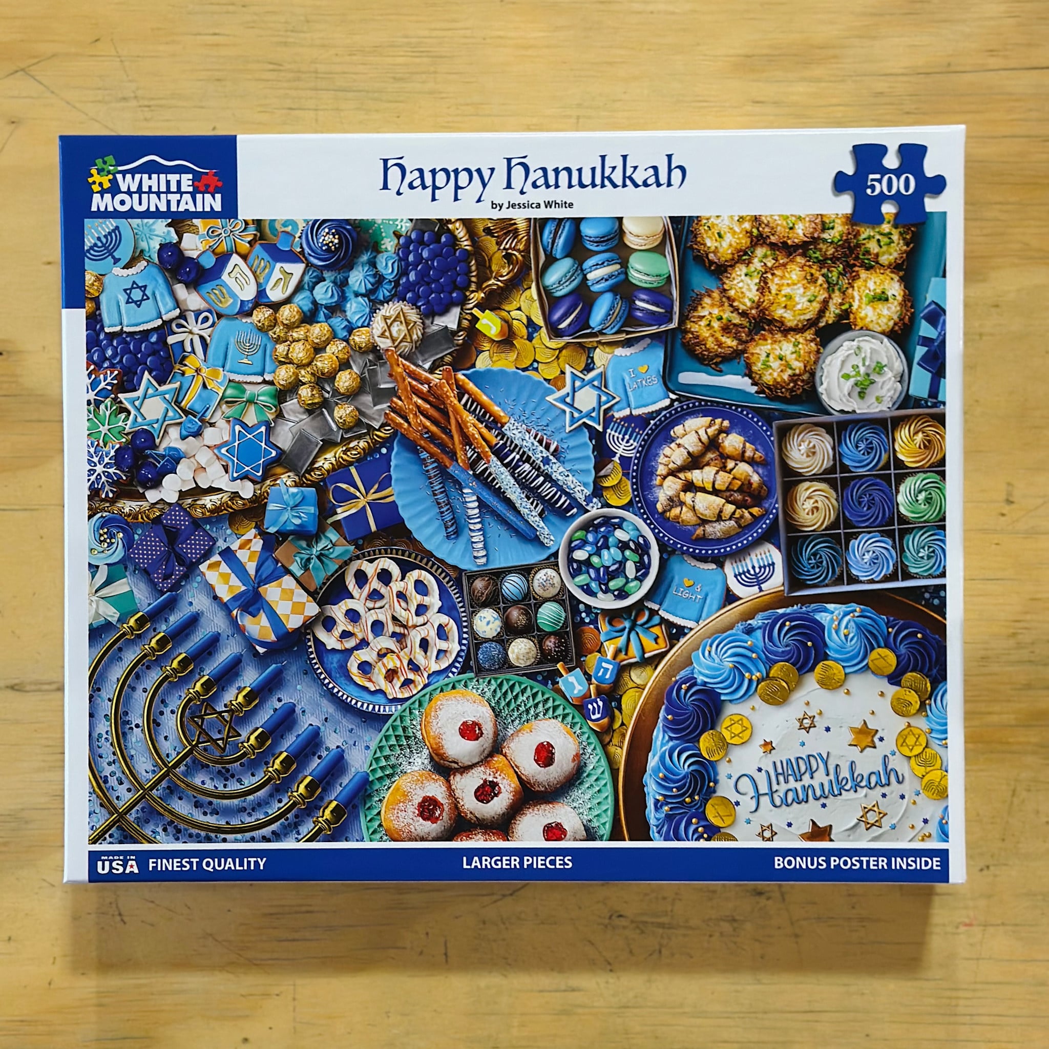 Puzzle - Happy Hanukkah 500 Pc.