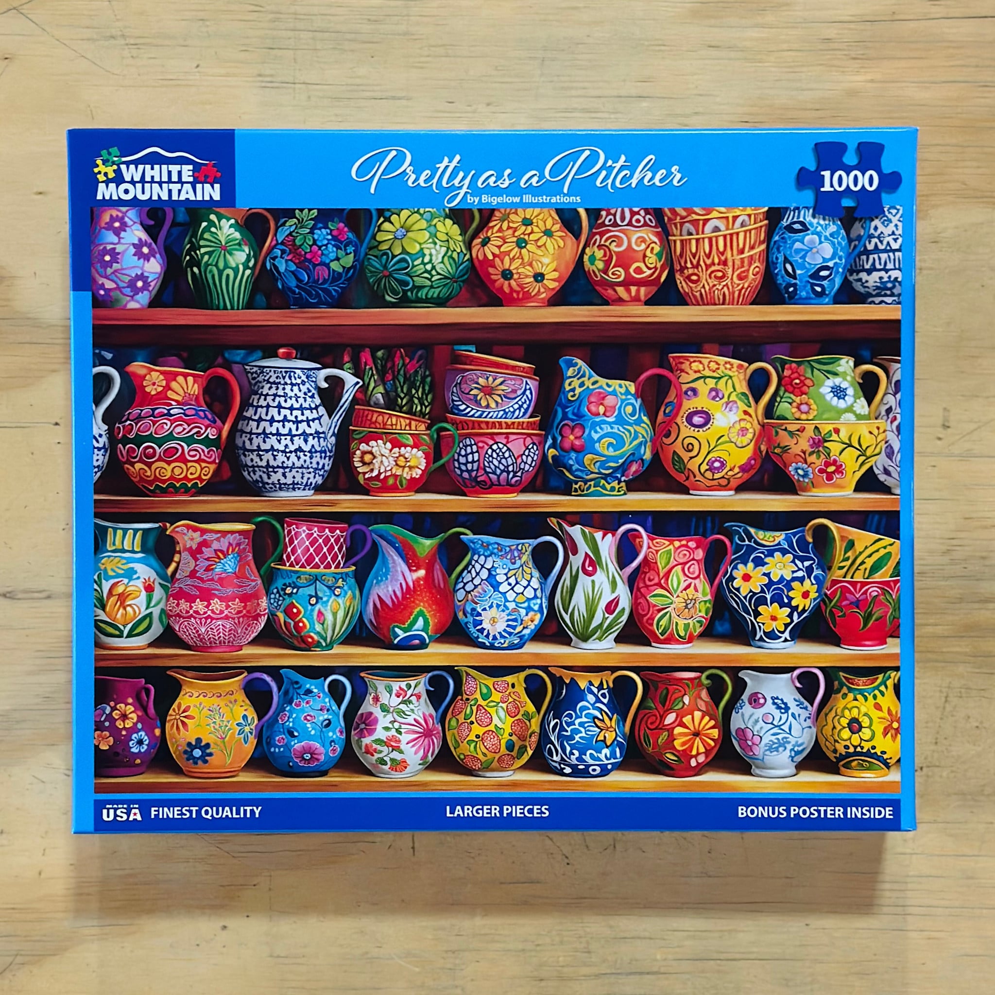 Puzzle - Pretty As a Pitcher 1000 Pc.