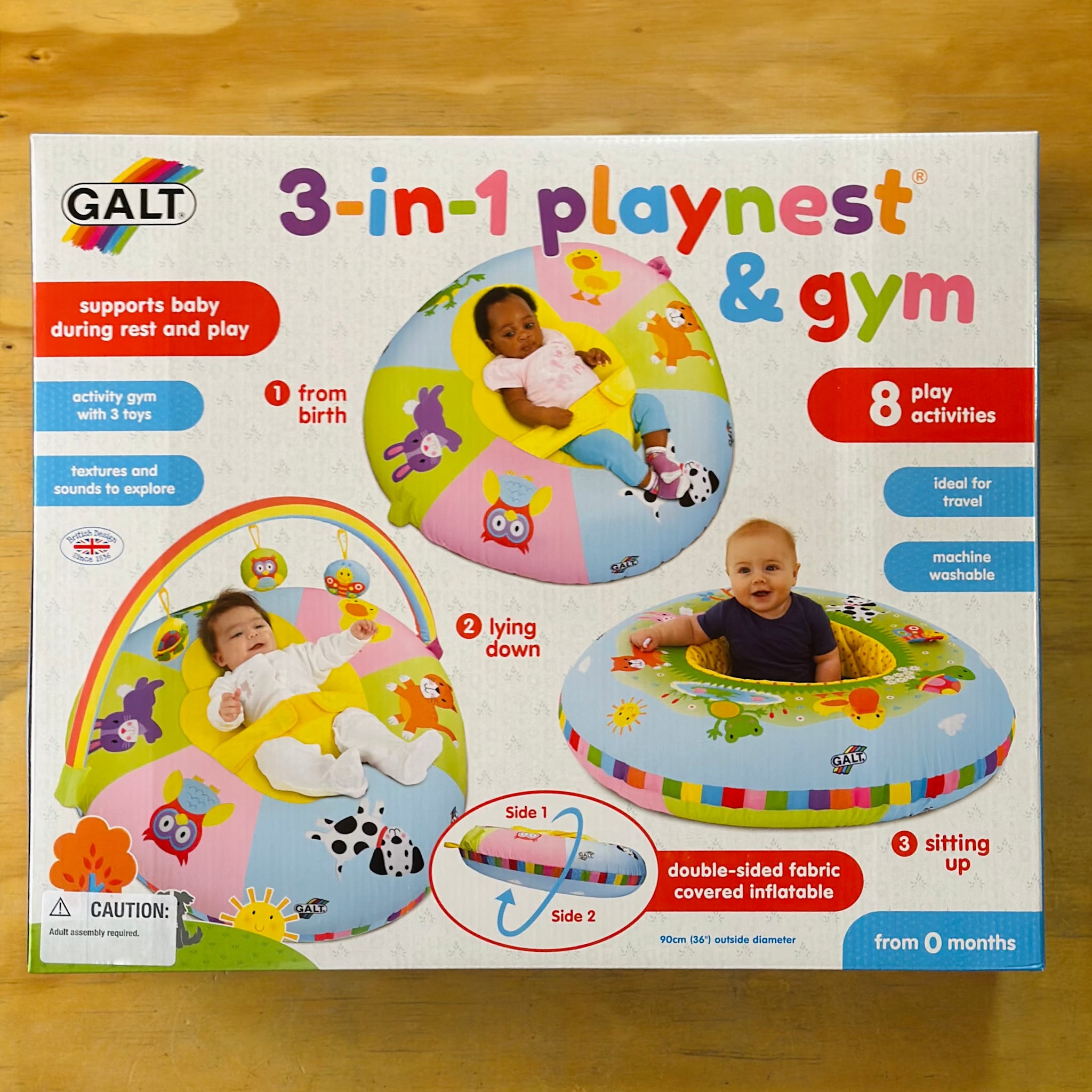 3-in-1 Playnest & Gym