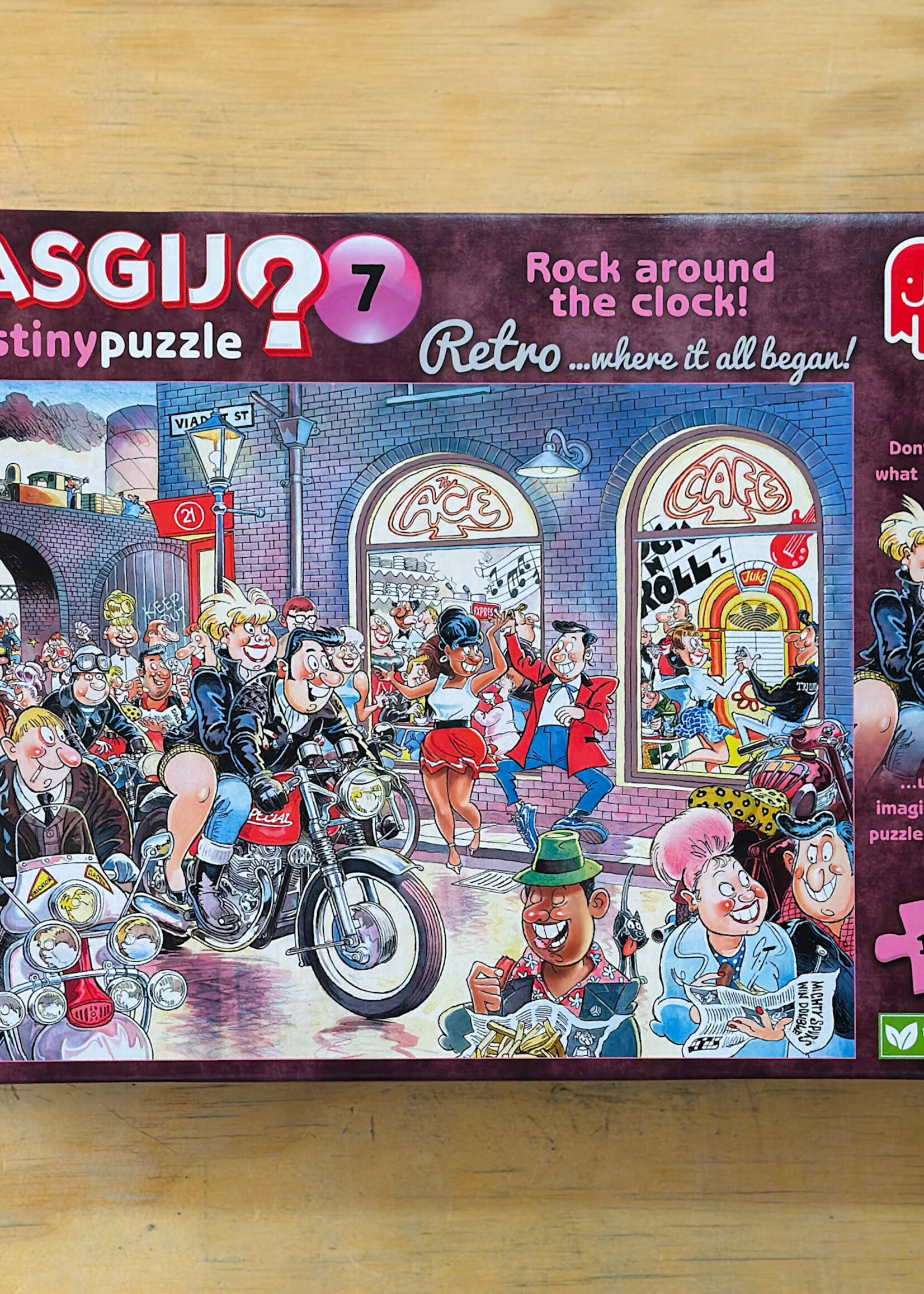 Jumbo Puzzle - Wasgij: Rock Around the Clock! (Retro)