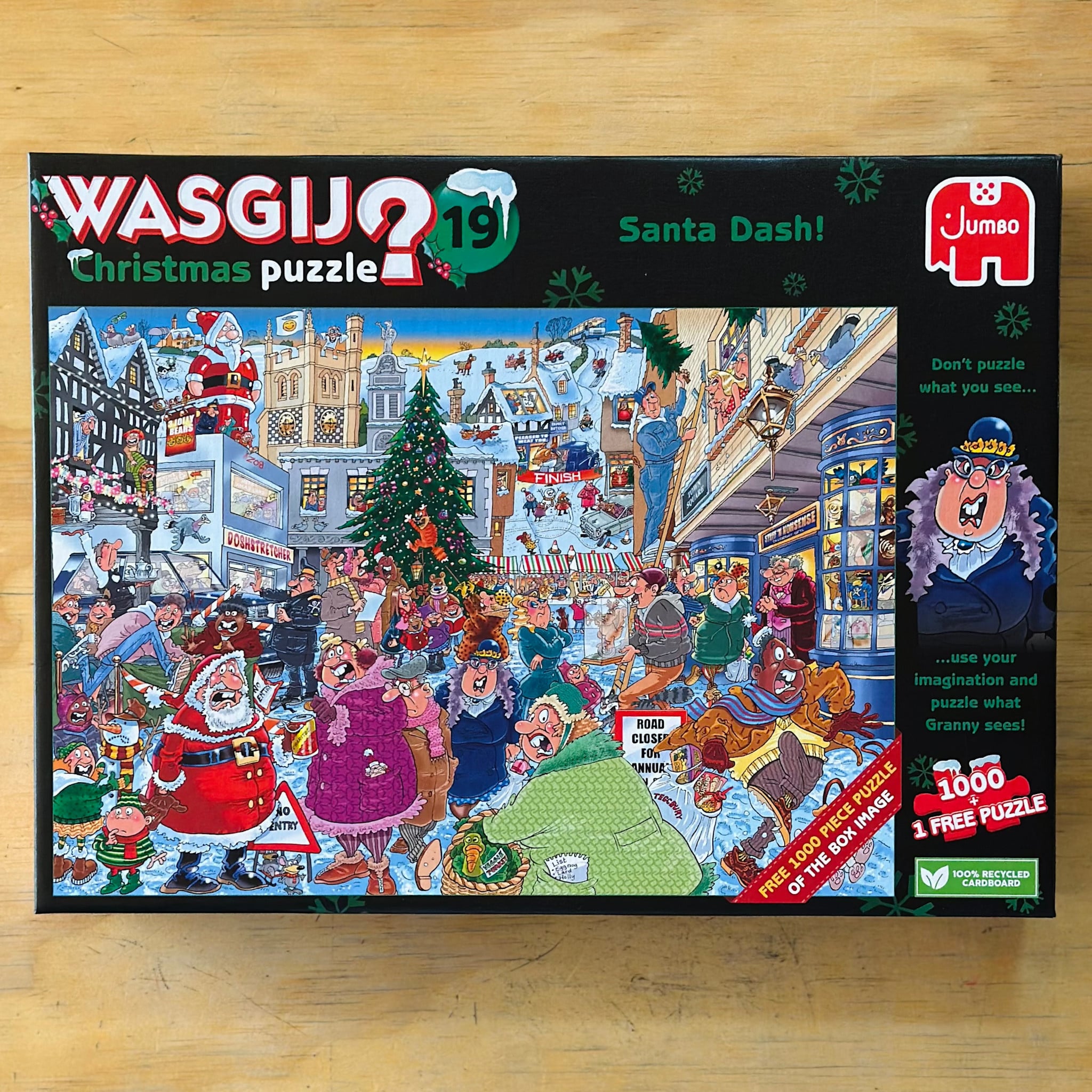 Puzzle - Wasgij: Santa Dash! (Christmas Puzzle)
