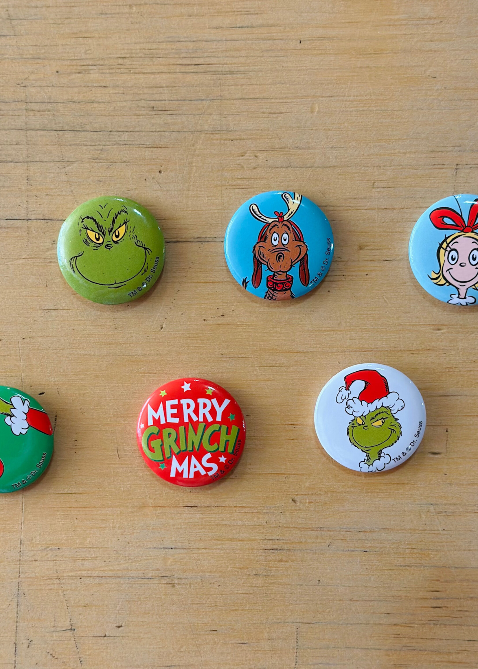 Oriental Trading Christmas Buttons (WB)