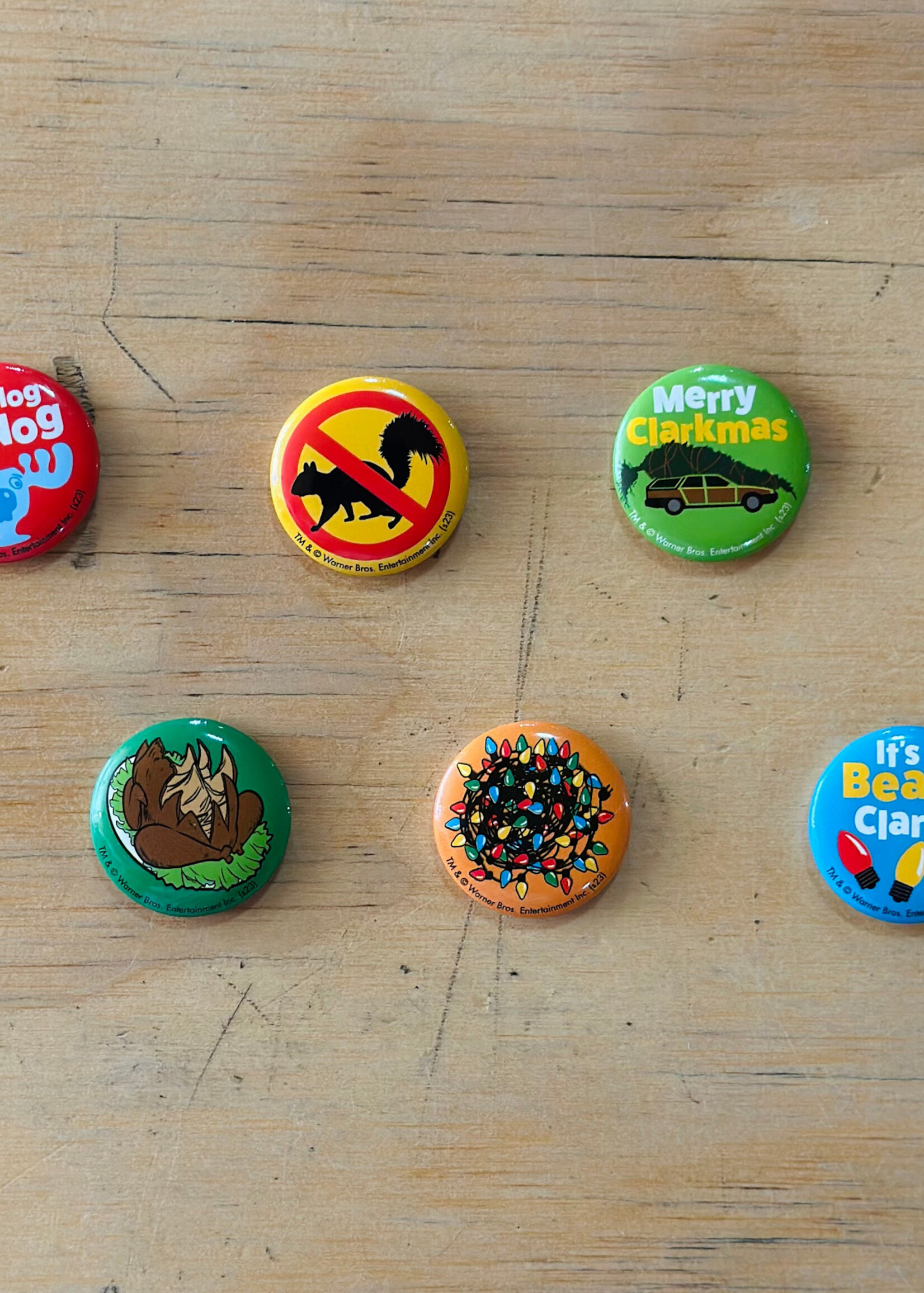 Oriental Trading Christmas Buttons (WB)