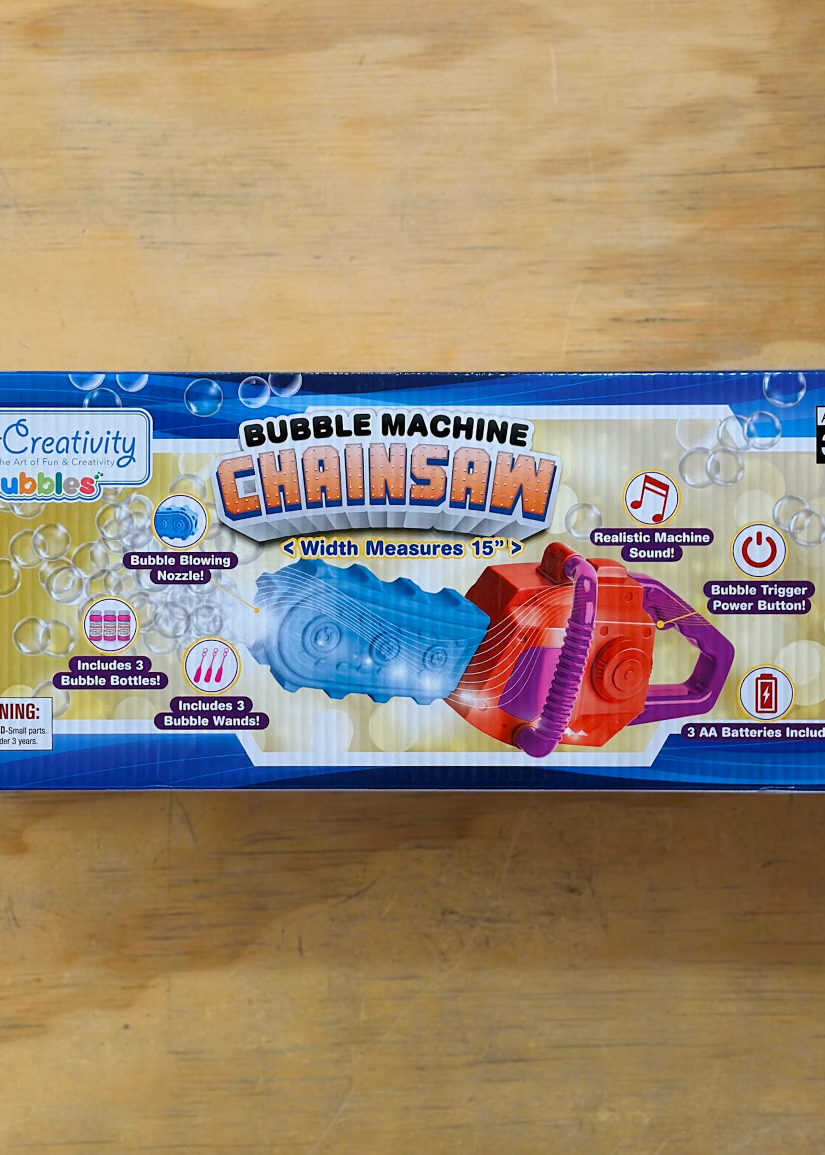 Bubble Machine Chainsaw