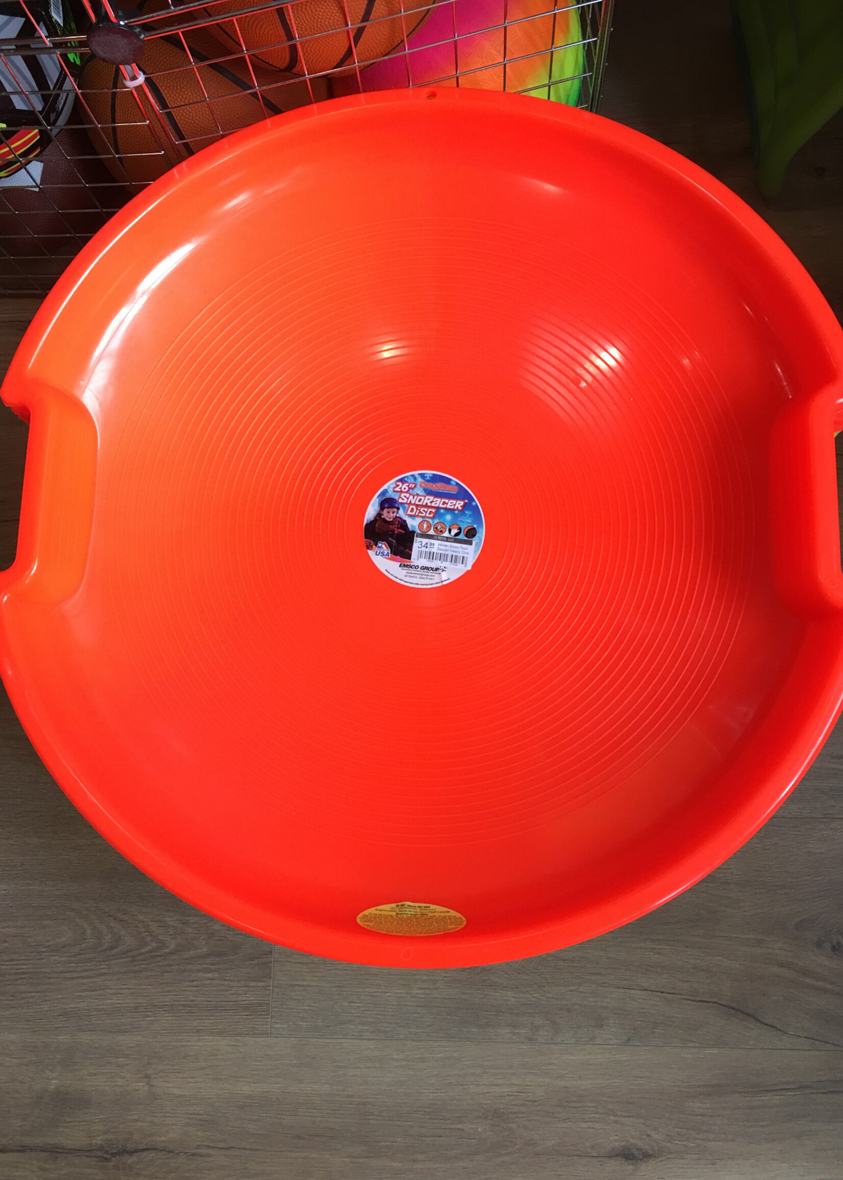 WRA 26” SnoRacer Disc (Orange)