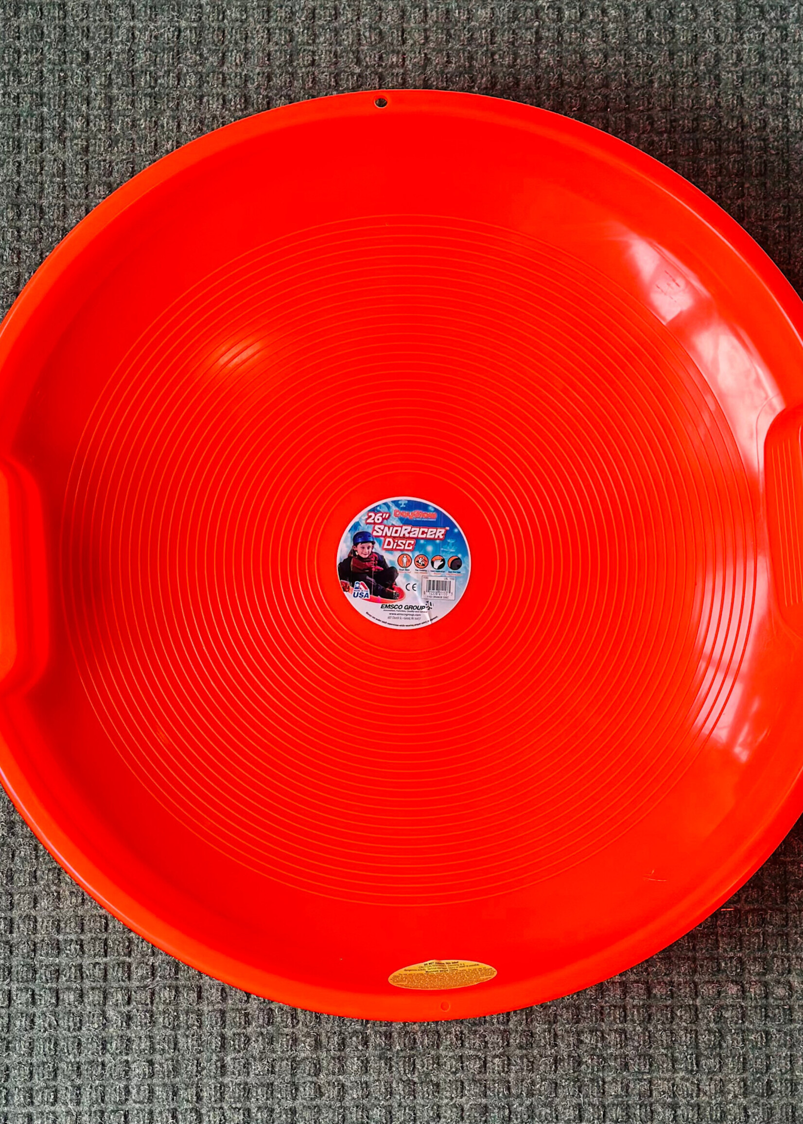 WRA 26” SnoRacer Disc (Orange)