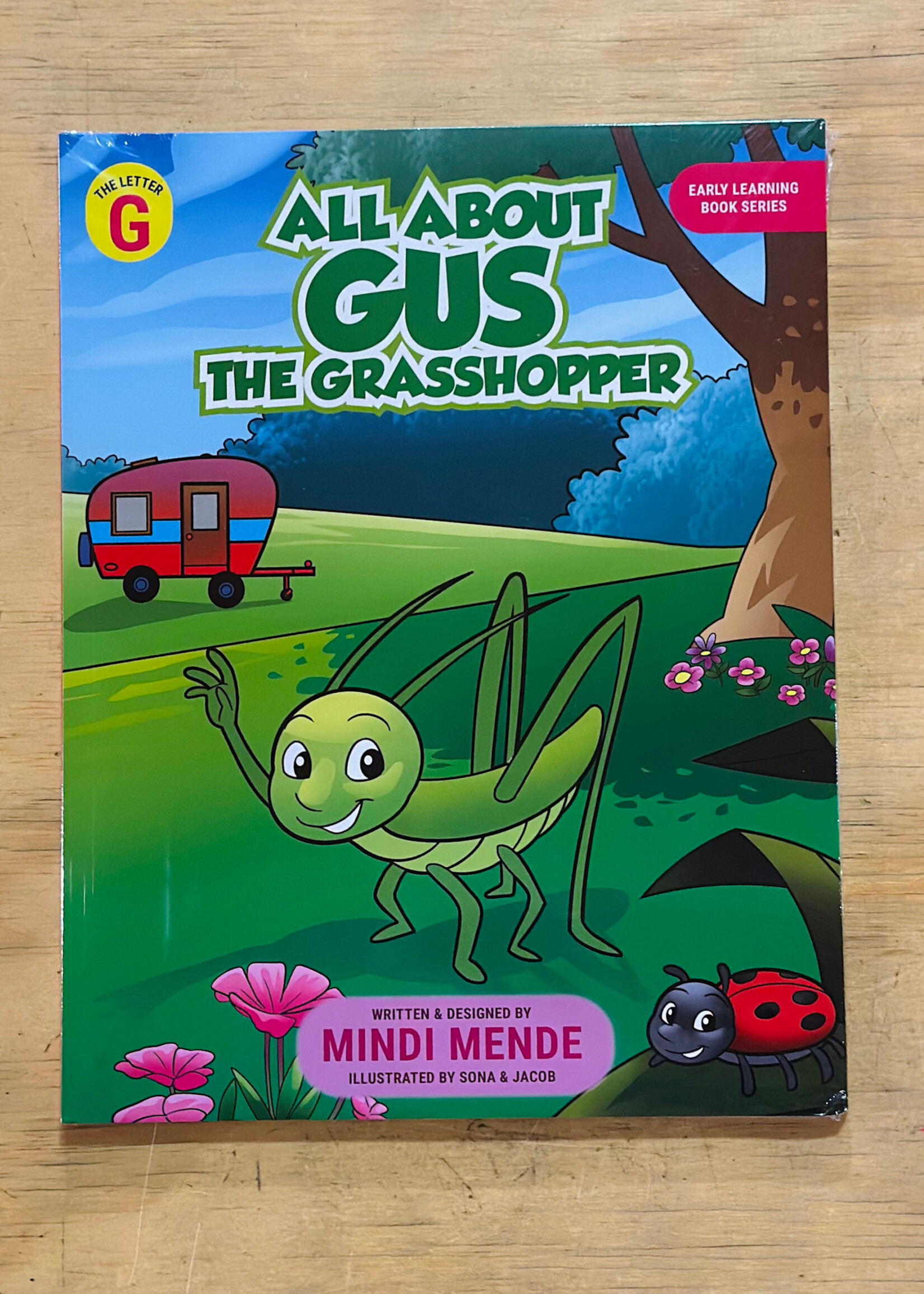 Mindi Mende Book - All About Gus the Grasshopper