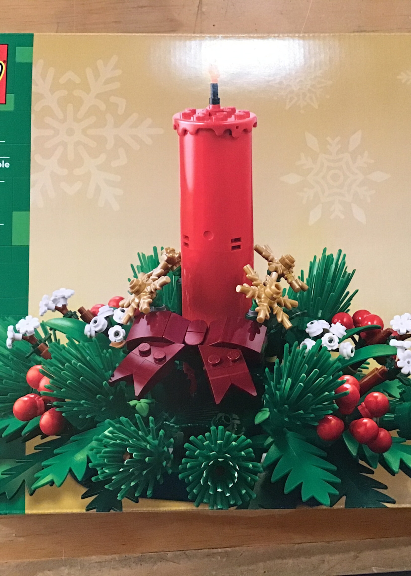 Lego  Christmas Table Decoration