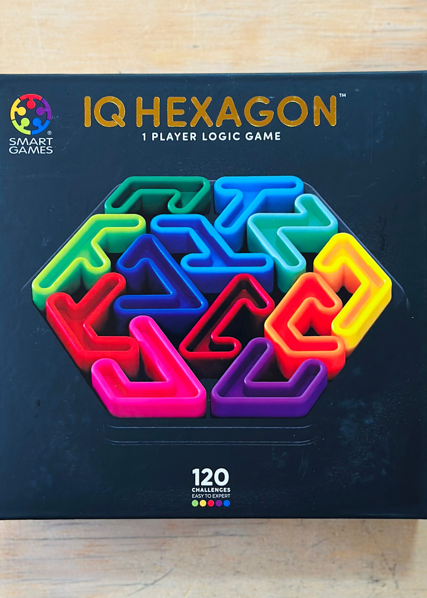 Smart Toys & Games Puzzle Game - IQ Hexagon (Deluxe)