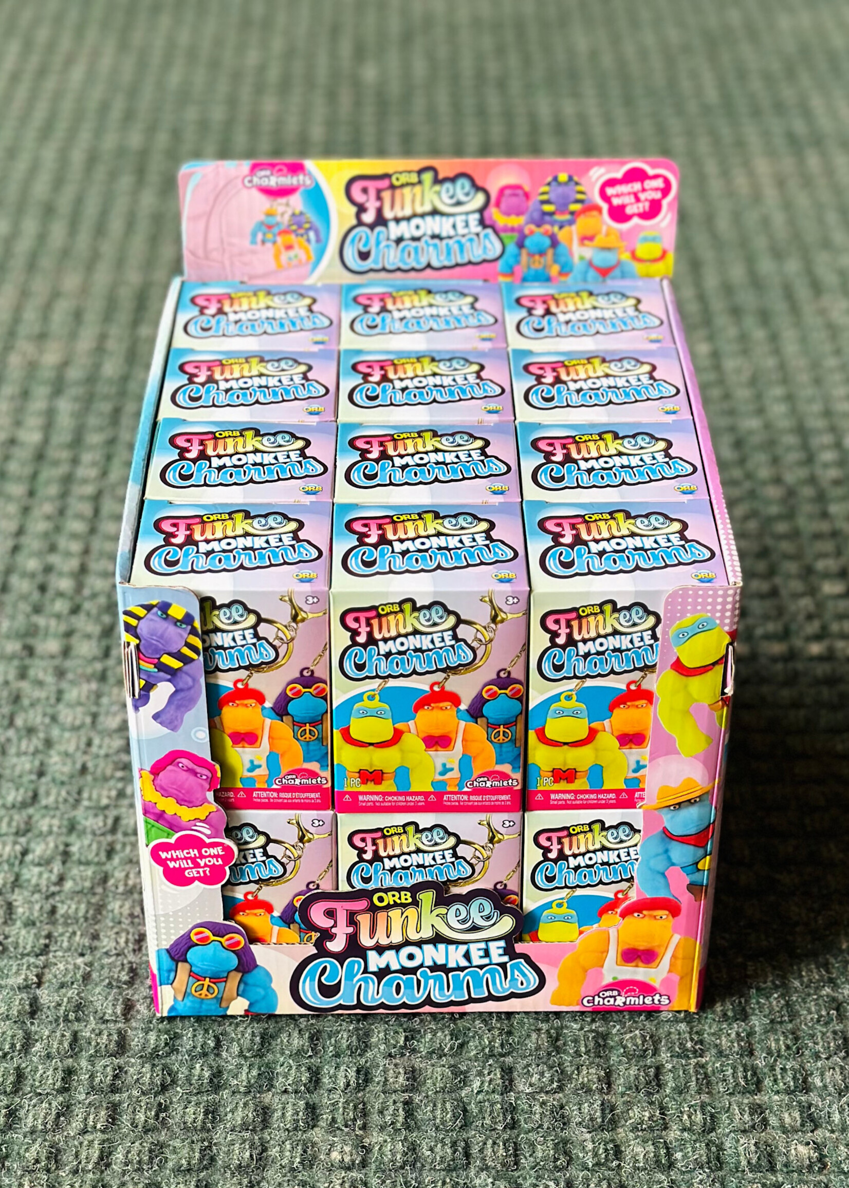 ORB Funkee Monkee Charms Asst.