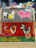 Melissa & Doug Take-Along Sorting Barn