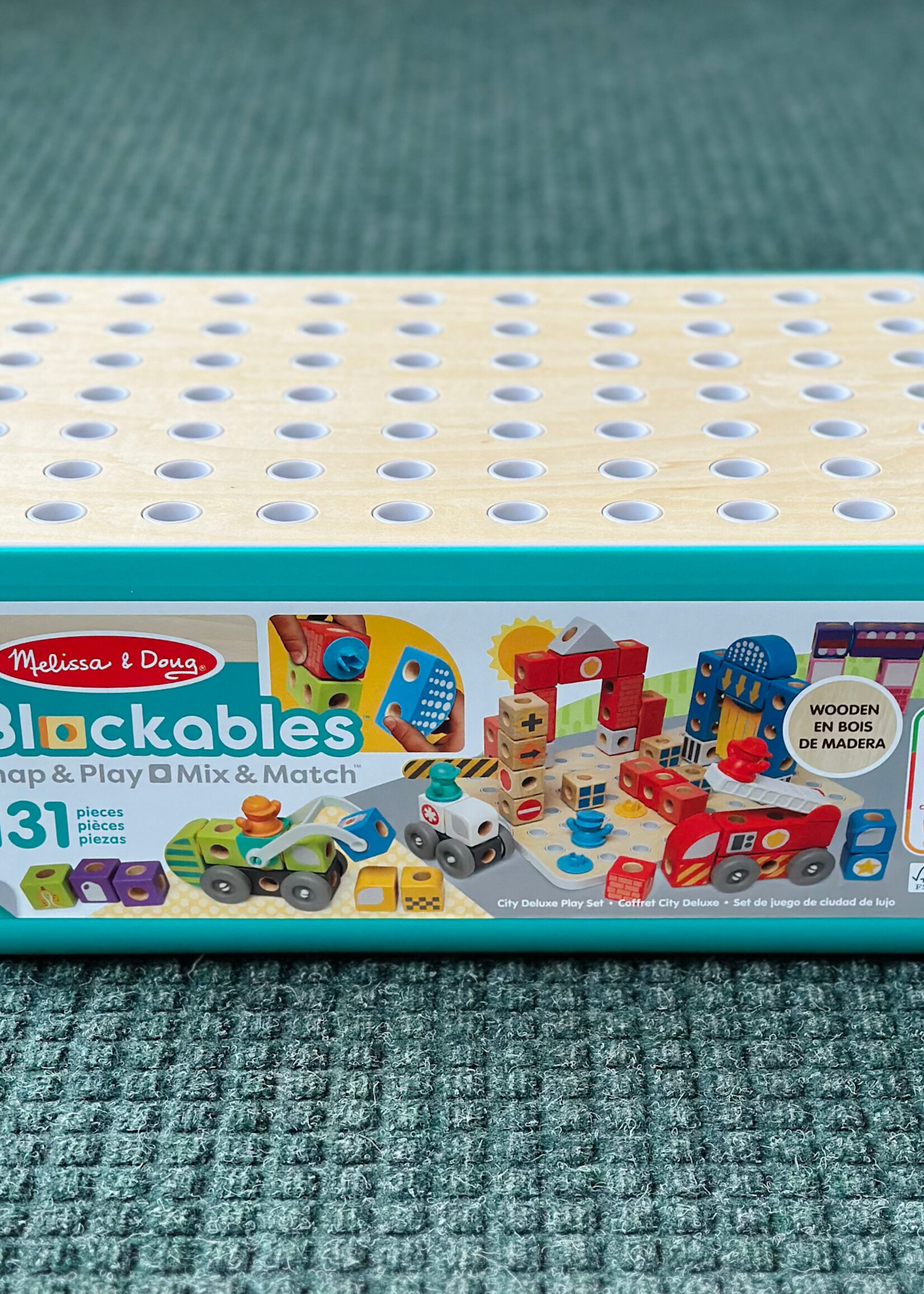 Melissa & Doug Blockables - Rescue City Play Set