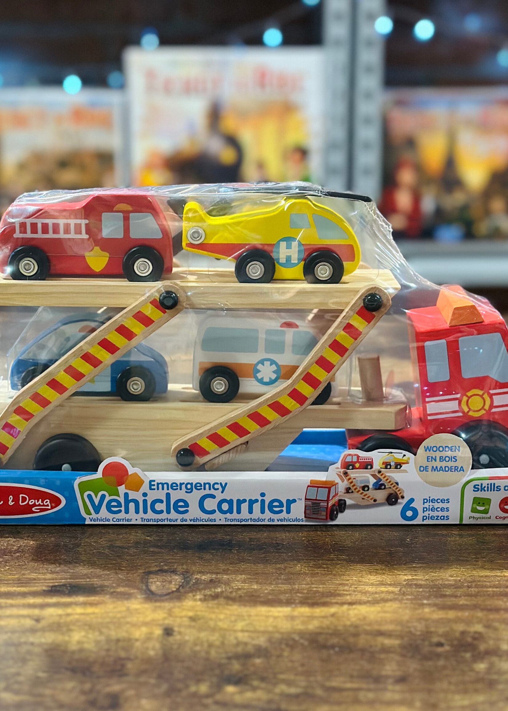 Melissa & Doug Emergency Vehicle Carrier