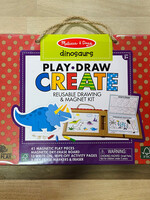 Melissa & Doug Play, Draw, Create - Dinosaurs
