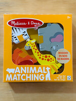 Melissa & Doug Wooden Animal Matching Safari
