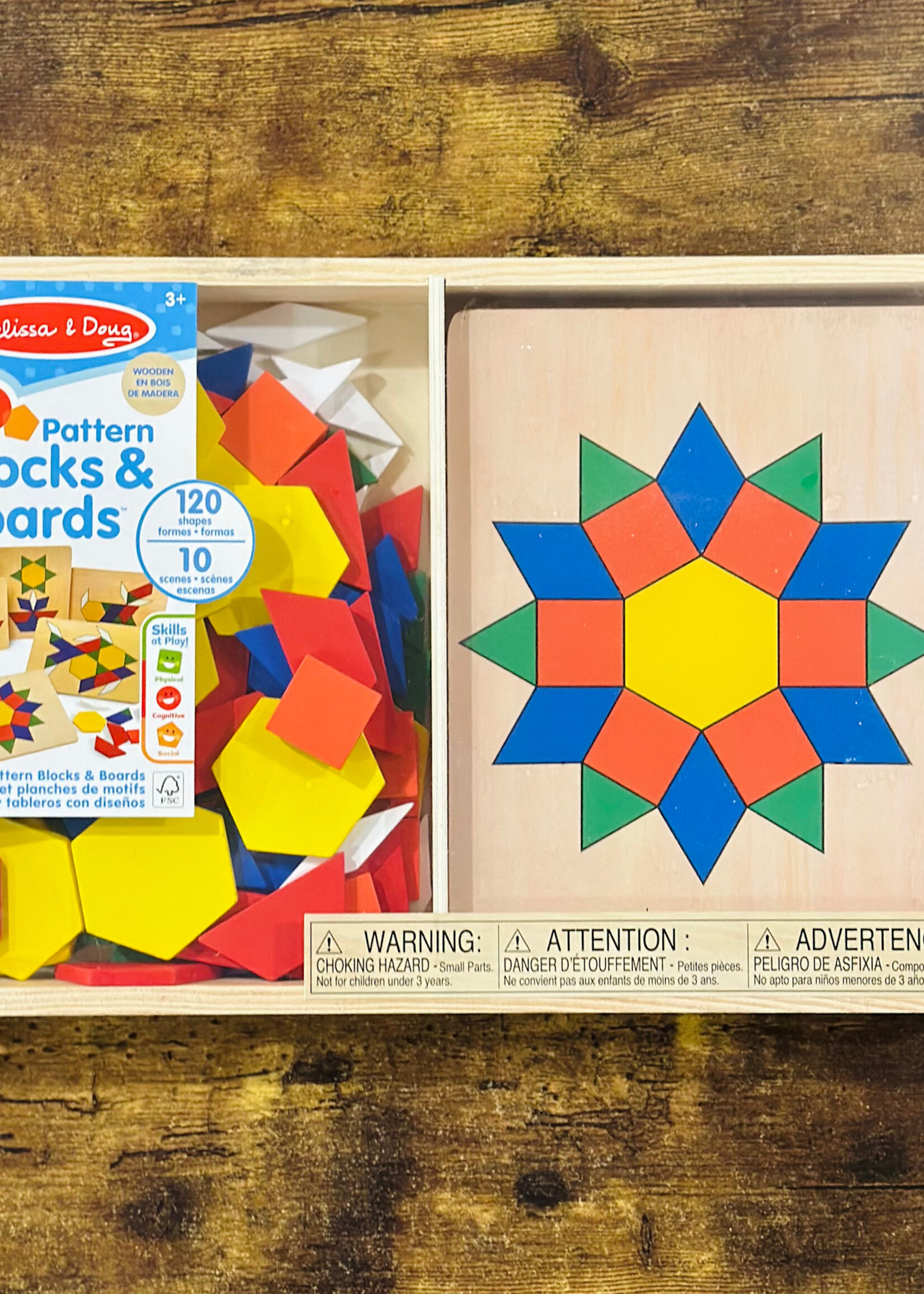 Melissa & Doug Pattern Blocks and Boards