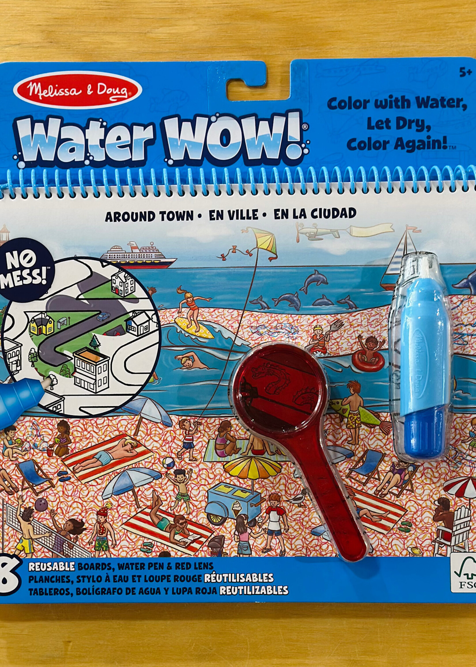 Melissa & Doug Water Wow! - Around Town Deluxe