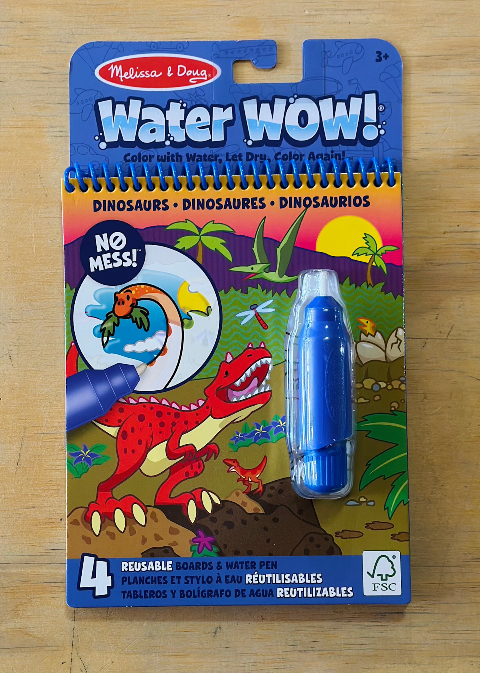 Melissa & Doug Water Wow! - Dinosaurs (Water Reveal)