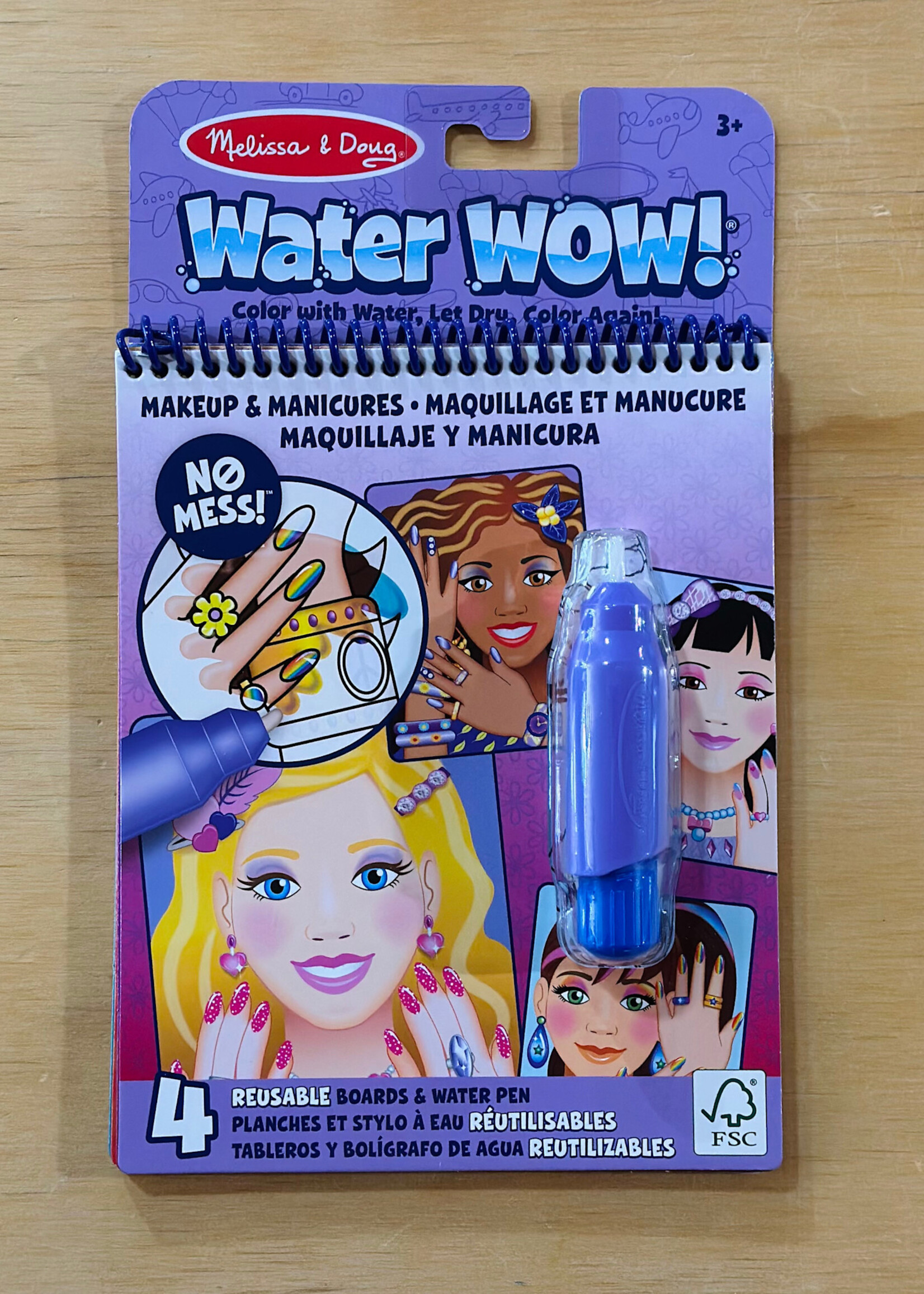 Melissa & Doug Water Wow! - Makeup & Manicures