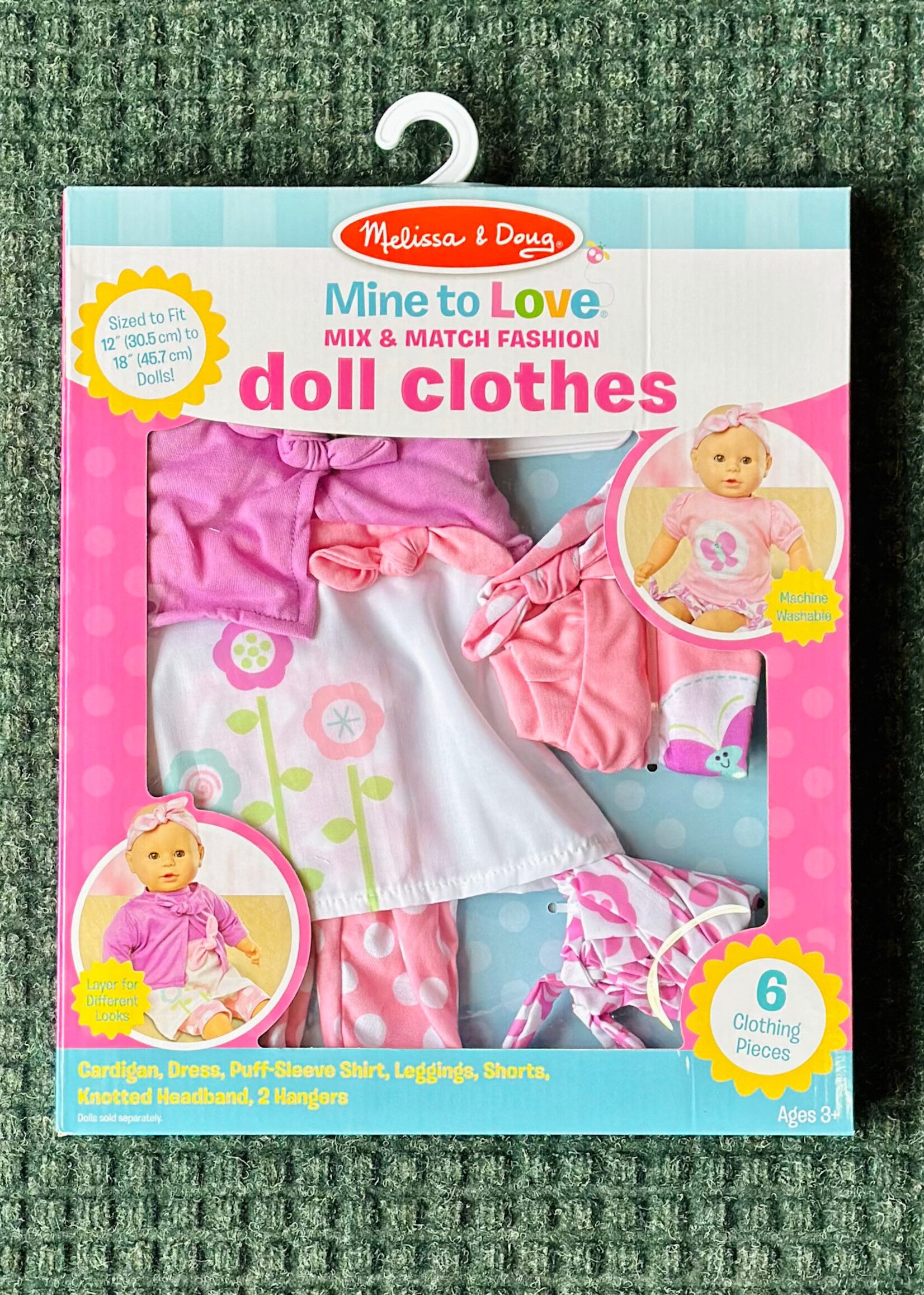 Melissa & Doug Mine to Love - Mix & Match Fashion Doll Clothes