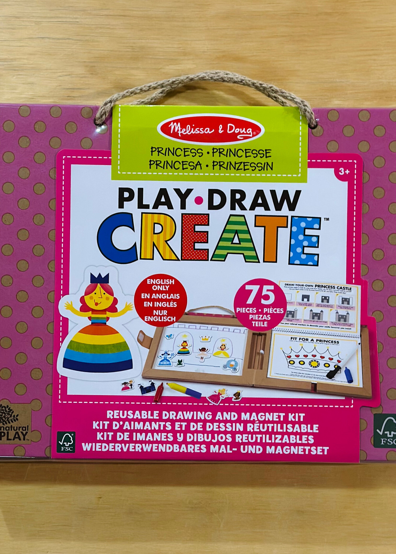 Melissa & Doug Play, Draw, Create - Princess