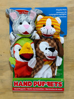 Melissa & Doug Hand Puppets - Playful Pets