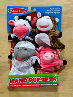 Melissa & Doug Hand Puppets - Farm Friends