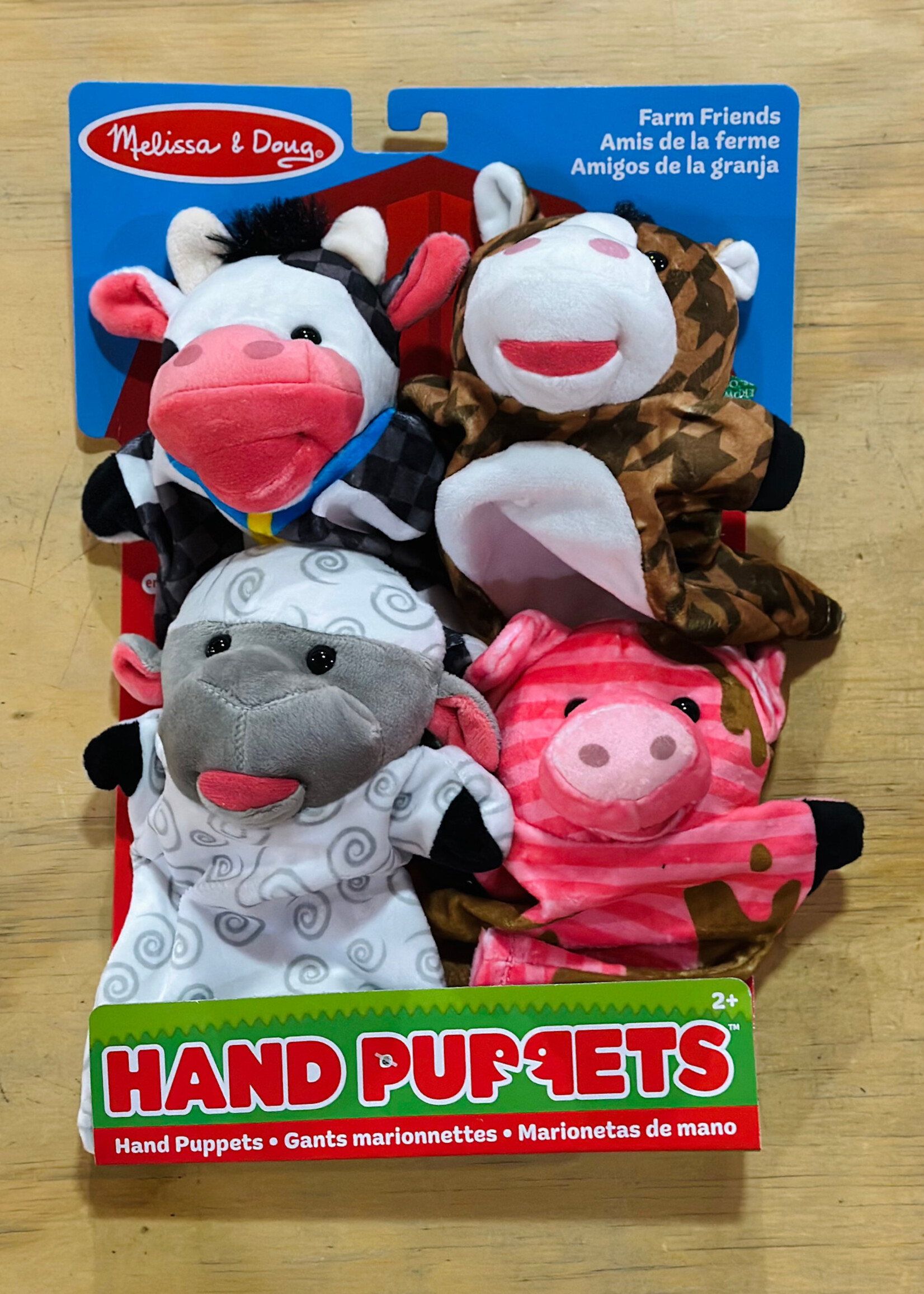 Melissa & Doug Hand Puppets - Farm Friends