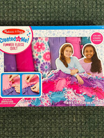 Melissa & Doug Created by Me - Flower Fleece Quilt