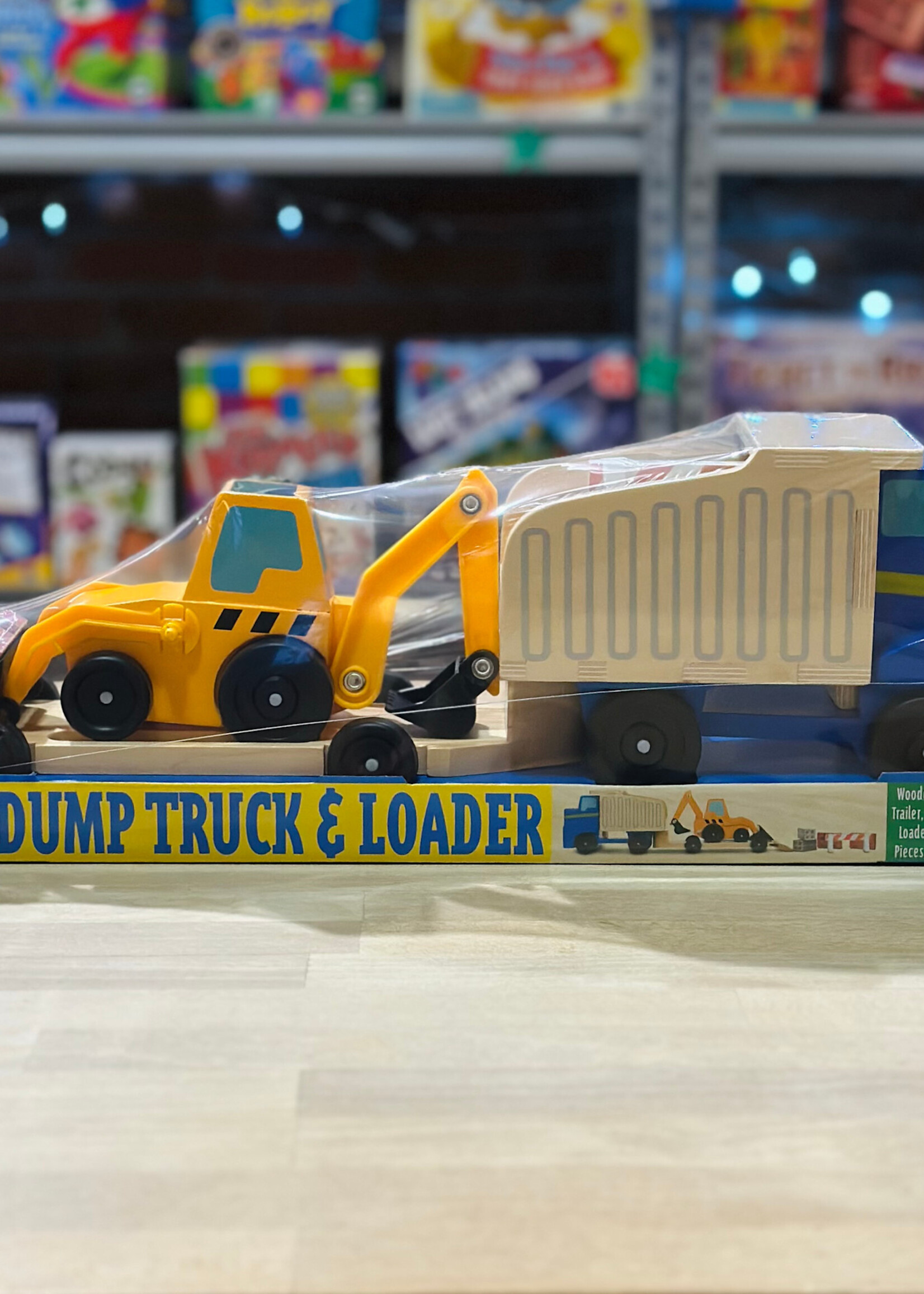 Melissa & Doug Dump Truck & Loader