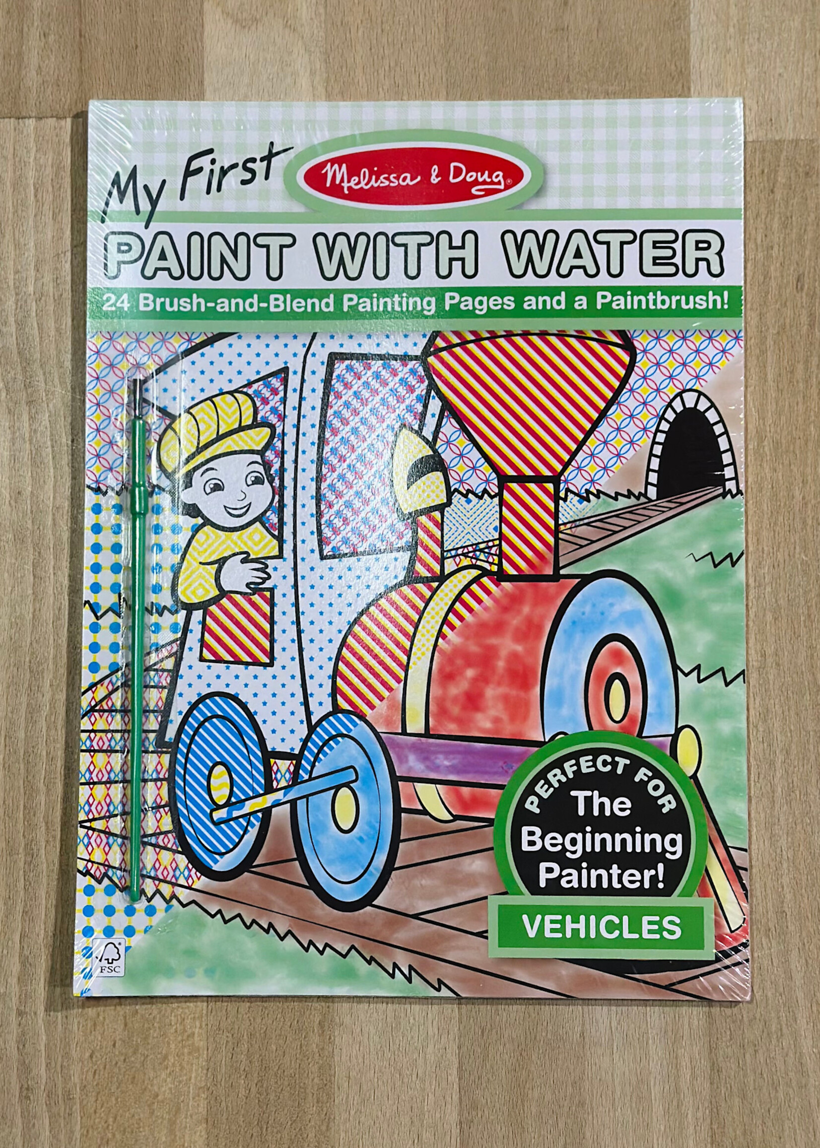 Melissa & Doug My First Paint with Water - Vehicles