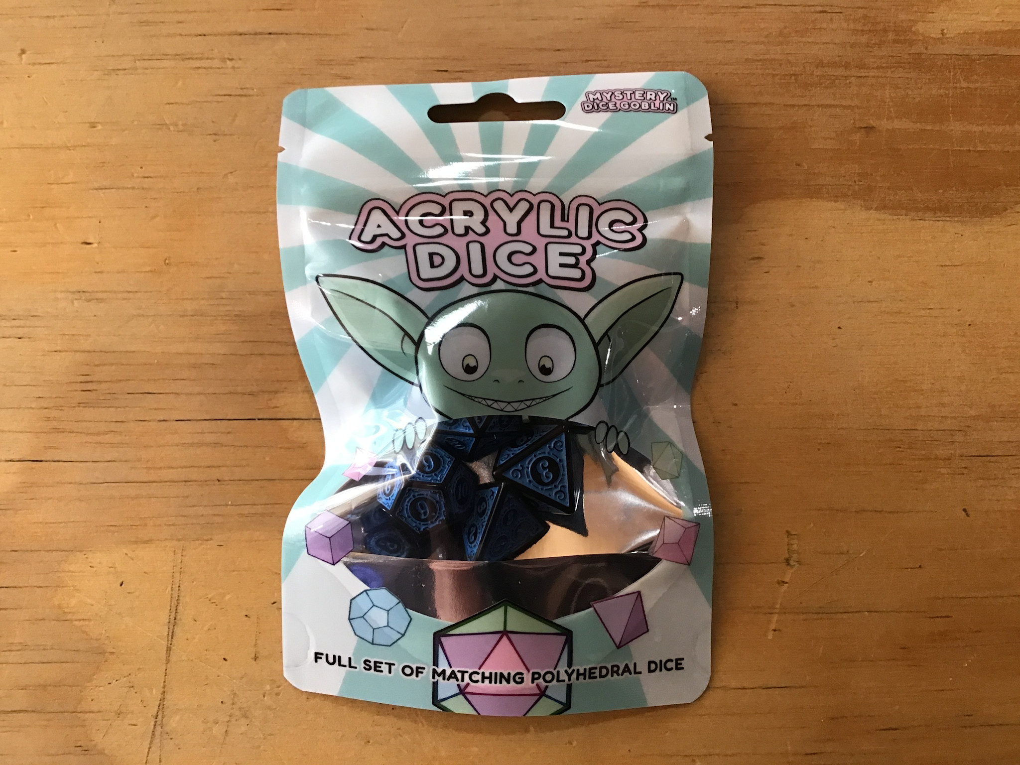 Mystery Dice Goblin - Acrylic Dice