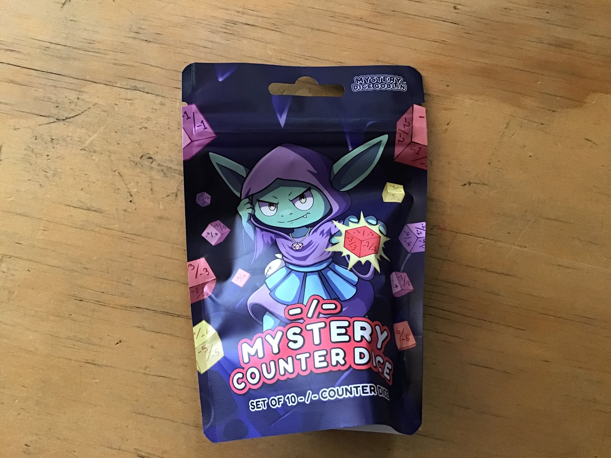 Mystery Dice Goblin - Counter Dice