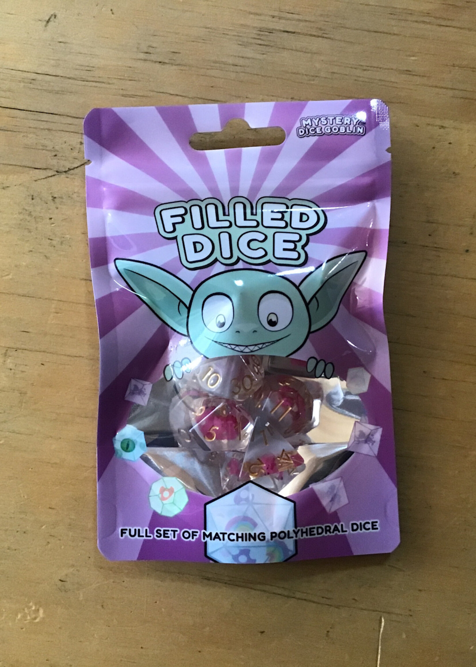 mystery dice goblin Mystery Dice Goblin - Filled Dice