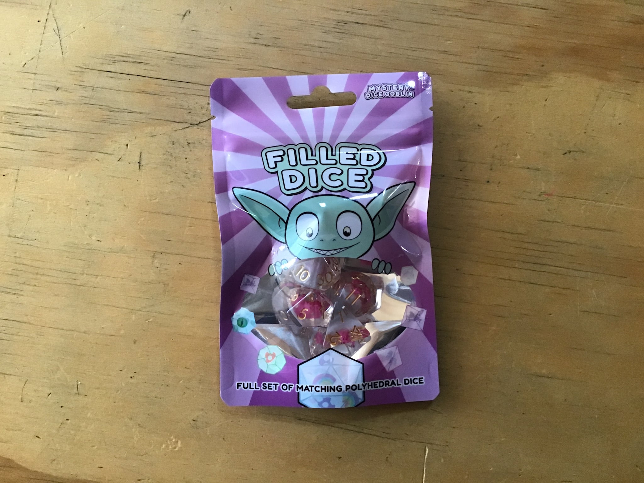 Mystery Dice Goblin - Filled Dice
