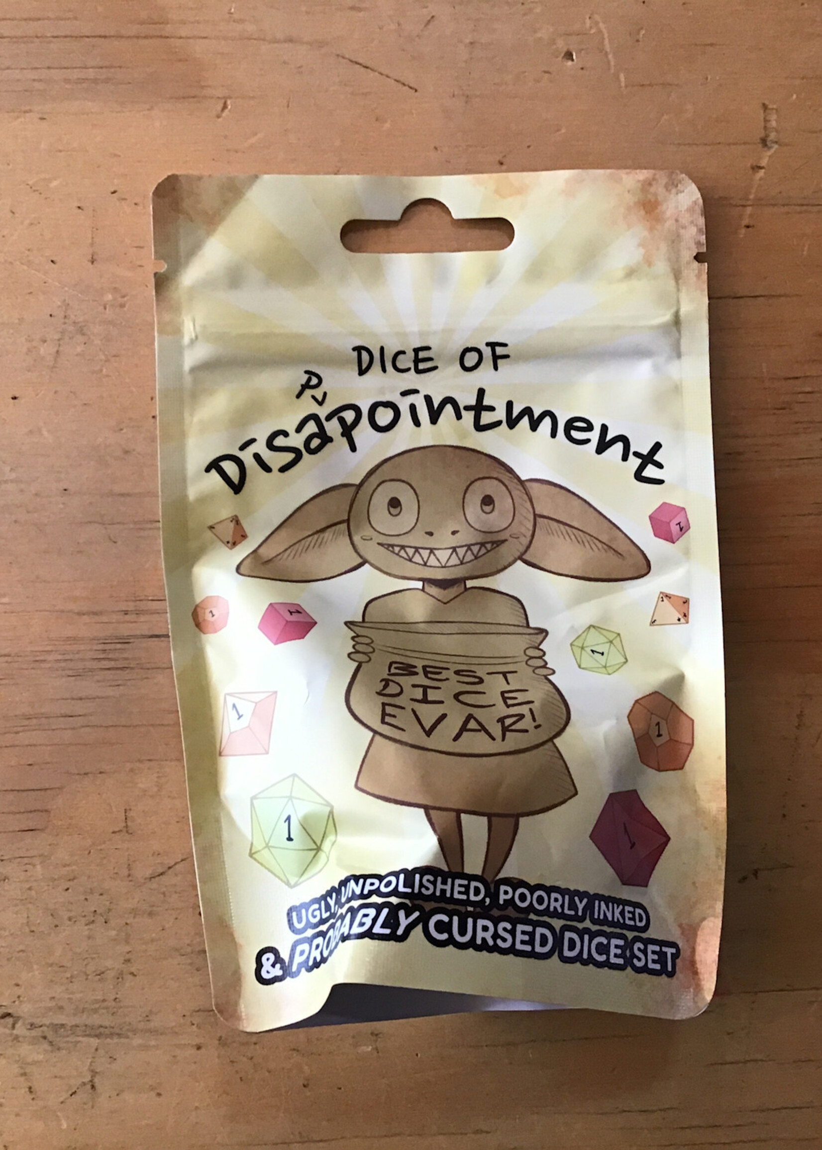 mystery dice goblin Mystery Dice Goblin - Disapointment