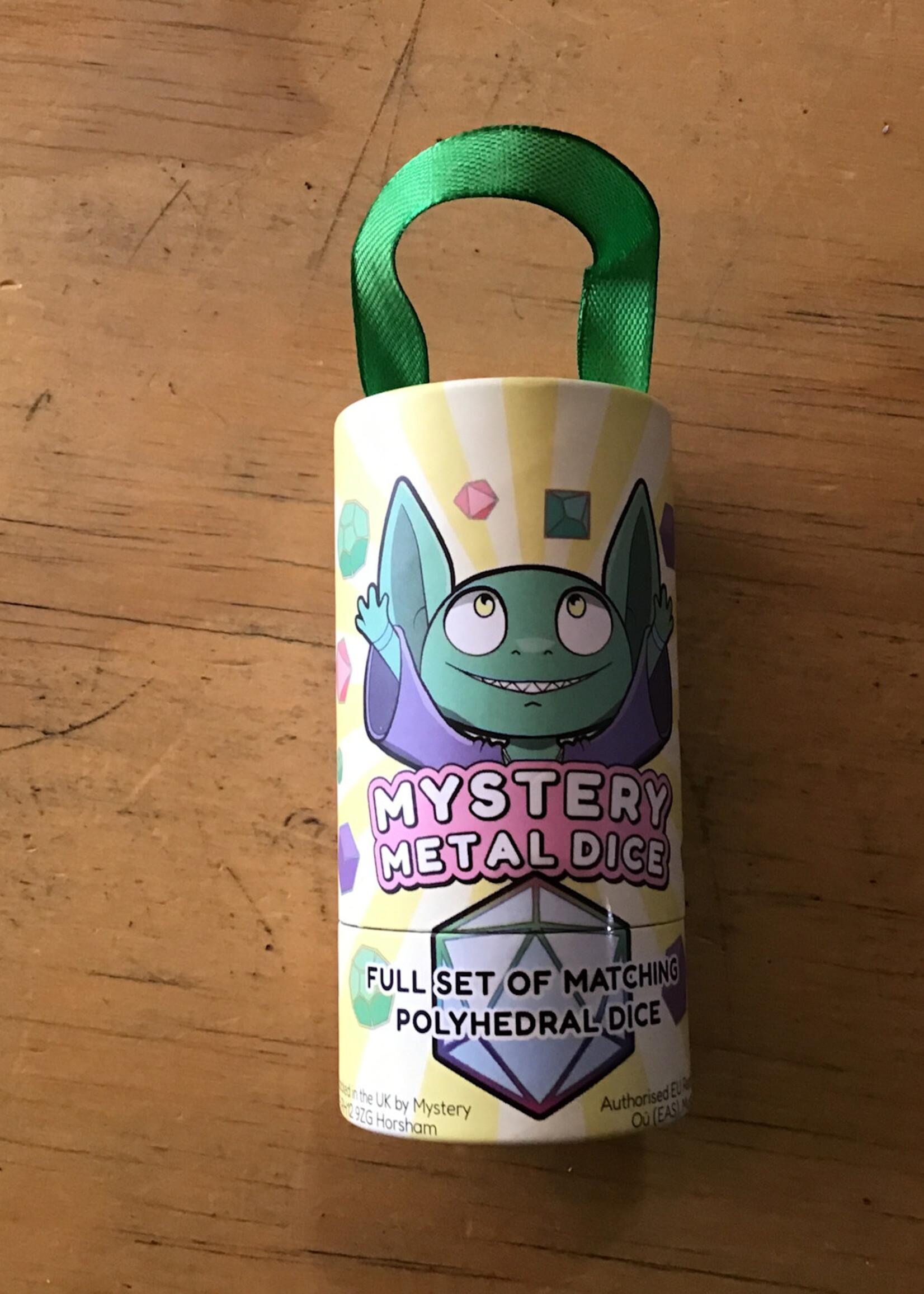 mystery dice goblin Mystery Dice Goblin - Metal Dice Full Set