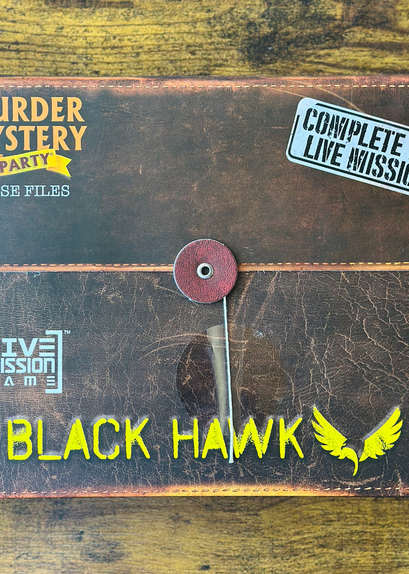 University Games Murder Mystery - Black Hawk (Case Files)