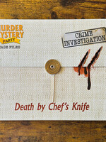 University Games Murder Mystery - Death by Chef’s Knife (Case Files)