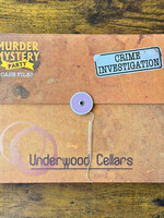 University Games Murder Mystery - Underwood Cellars (Case Files)