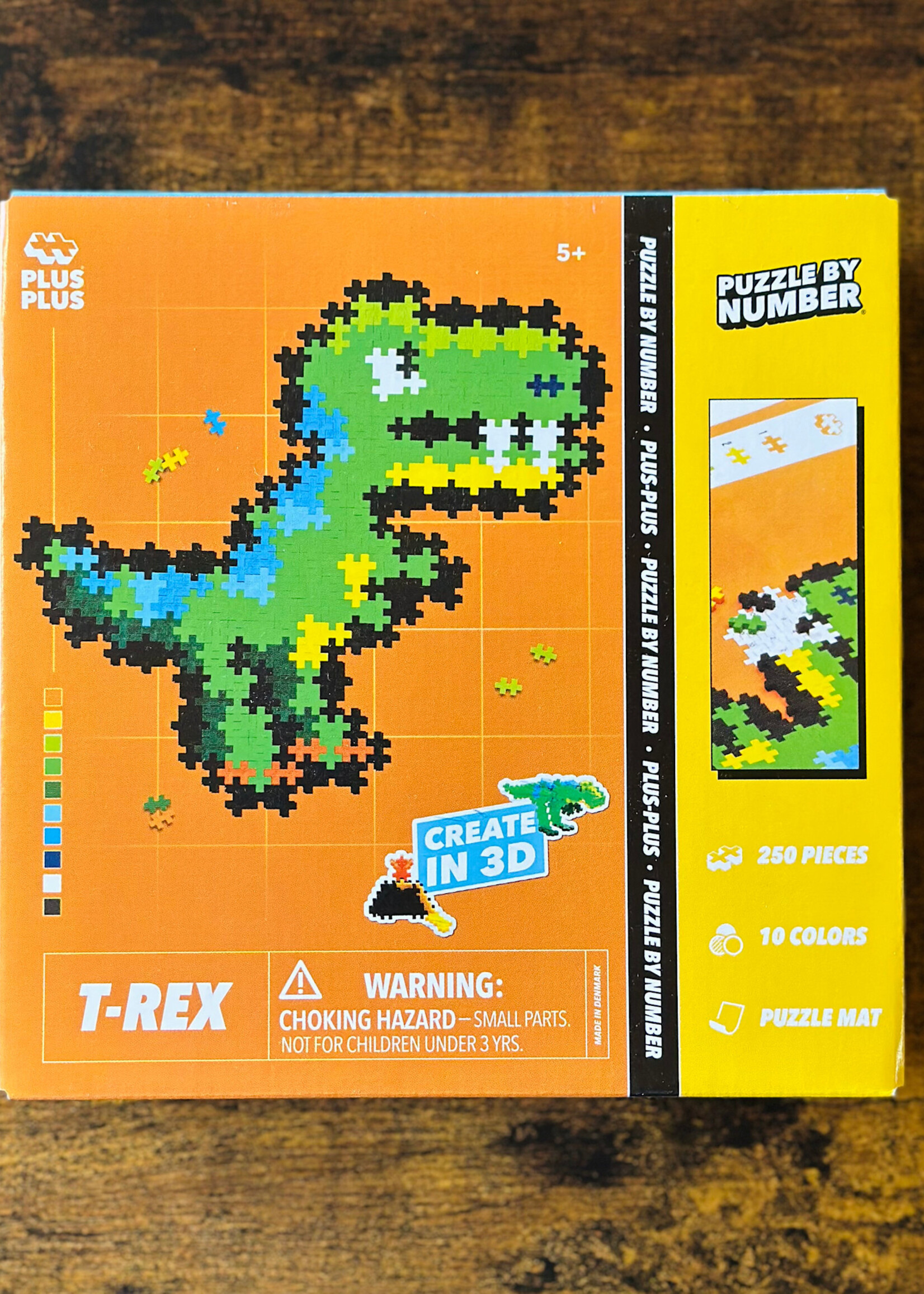 Plus-Plus Puzzle by Number - 250 Pc. T-Rex